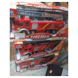 5-- TOY FIRETRUCKS