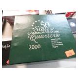 2000 STATE QUARTER SET -- 15 COINS