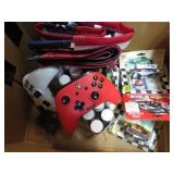 XBOX CONTROLLERS, DIECAST CARS, ETC