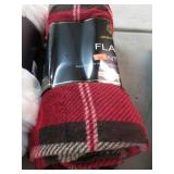 FLANNEL THROW BLANKET