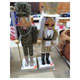 2-- CHRISTMAS NUTCRACKERS