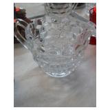 FOSTORIA CRYSTAL PITCHER