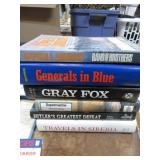 ASSORTED WAR NOVELS & HISTORY BOOKS