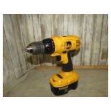 DEWALT CORDLESS DRILL -- NO CHARGER