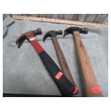 3-- CLAW HAMMERS