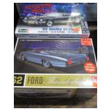 66 SHELBY GT 350 & 62 THUNDERBIRD MODELS