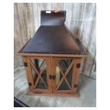 LANTERN W/ LED CANDLE