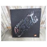 METAL RETRO COCA COLA CUTOUT PLATE