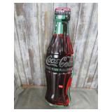 METAL RETRO COCA COLA  BOTTLE SIGN