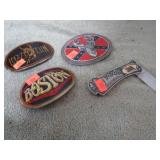 BELT BUCKLES & KNIFE