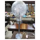 LIGHT BULB TABLE LAMP