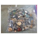 COSTUME JEWELRY & TIMEX WATCH