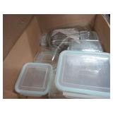 GLASS LOCK FOOD CONTAINERS