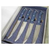 2-- (NIB) 4pc STEAK KNIFE SETS