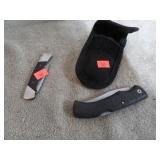 NEW GERBER & WORN BUCK KNIVES