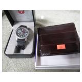 WALLET & SWISS ARMY WATCH