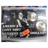 AMERICAS LOST 2007 KENNEDY HALF DOLLARS