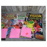 METAL MEN & VISION COMIC BOOKS