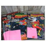 35 & 40cent SPIDER WOMAN COMIC BOOKS