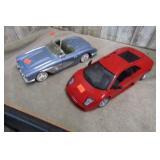 DIECAST 53 CORVETTE & LABORGHINI