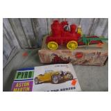 VINTAGE TOY FIRE WAGON --NO HORSE & MODEL