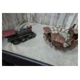 CAST IRON & MUSIC BOX TRAINS
