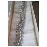 STERLING SILVER BRACELET -- 21.29g