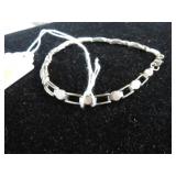 STERLING BRACELET -- 11.4gms