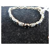 STERLING SILVER BRACELET -- 11.7gms