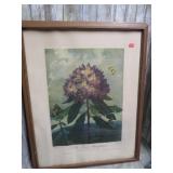 FLOWER PRINT WALL ART