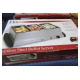 3 TRAY BUFFET SERVER