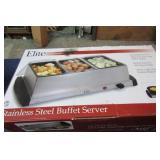 3 TRAY BUFFET SERVER