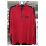 RED PULL OVWER SPORT TEK SHIRT & HOCKEY JERSEY