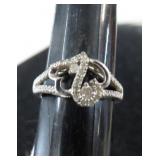 STERLING SILVER RING --  2.5gms -- SZ 7