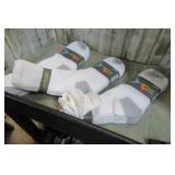 12 PAIR-- SPORTS SOCKS 10-13