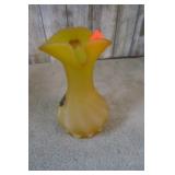 KANAWHA AMBER GLASS PITCHER