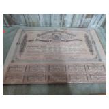 CONFEDERAT STATES $1000 BOND CERTIFICATE
