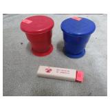 BOY SCOUT CUPS & TOOTHBRUSH