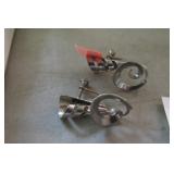 STERLING SILVER EARRINGS -- 5.54g