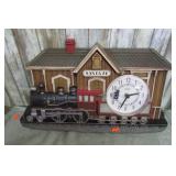 SANTA FE TRAIN CLOCK