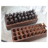 LETTER PUNCH SET -- APPROX 1/2"