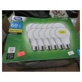 12pk -- 60 WATT EQUIVALENT LED LIGHTS