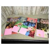 4-- MARVEL BEAUTY & THE BEAST COMIC BOOKS