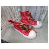 HIGH TOP SHOES -- 10