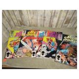 6-- MARVEL RED SONJA COMIC BOOKS