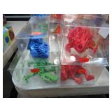 4-- DINOSAUR SKELETON TOYS