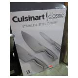 CUISINART CUTLERY SET -- MISSING ONE KNIFE