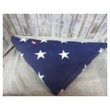 COTTON EMBROIDERED U.S. FLAG