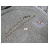 CAMEOS & KNIFE WATCH FOB CHAIR