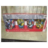 SET OF 4-- TRANSFORMER GLASSES